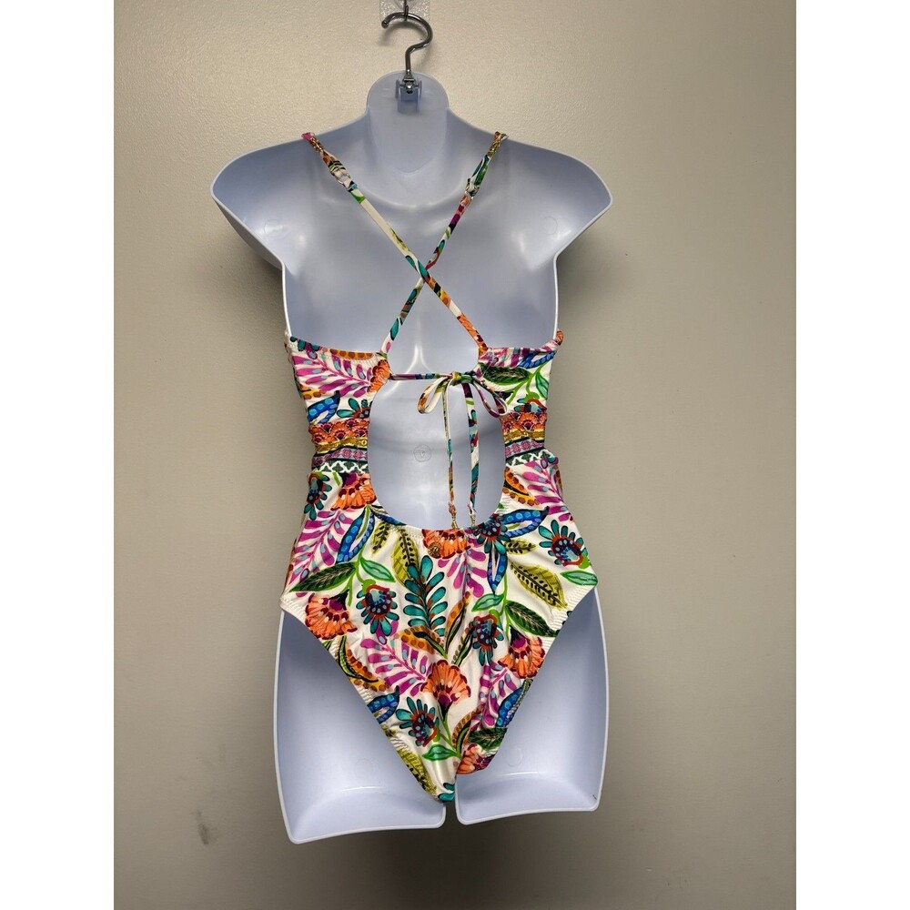 Sunshine 79 Women's One Piece Swimsuit Jungle Jive V Plunge Women's Size 6 - NWT - Picture 4 of 11